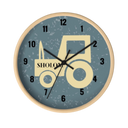 Tractor Wall Clock in Grey/Black - NAMEBITZ