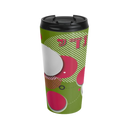 Circles Travel Mug in Green - NAMEBITZ