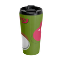 Circles Travel Mug in Green - NAMEBITZ