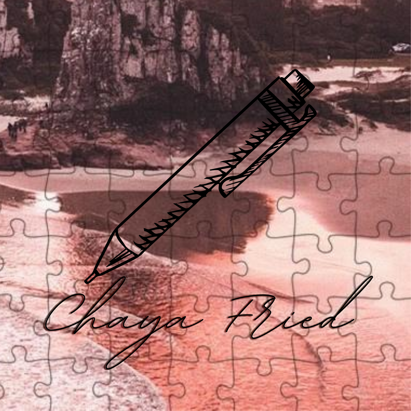 Red Mountain Custom Signature Puzzle - NAMEBITZ