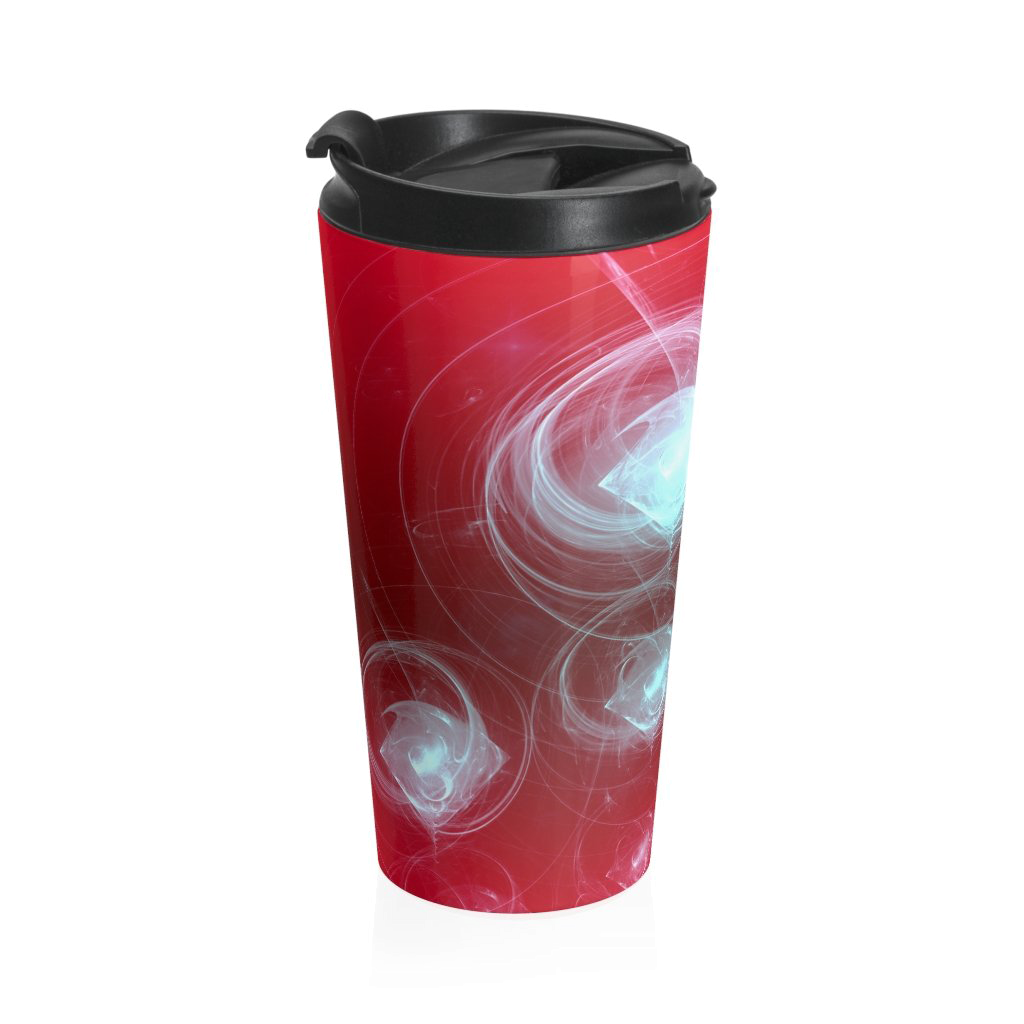 Red Print Travel Mug - NAMEBITZ