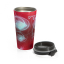 Red Print Travel Mug - NAMEBITZ