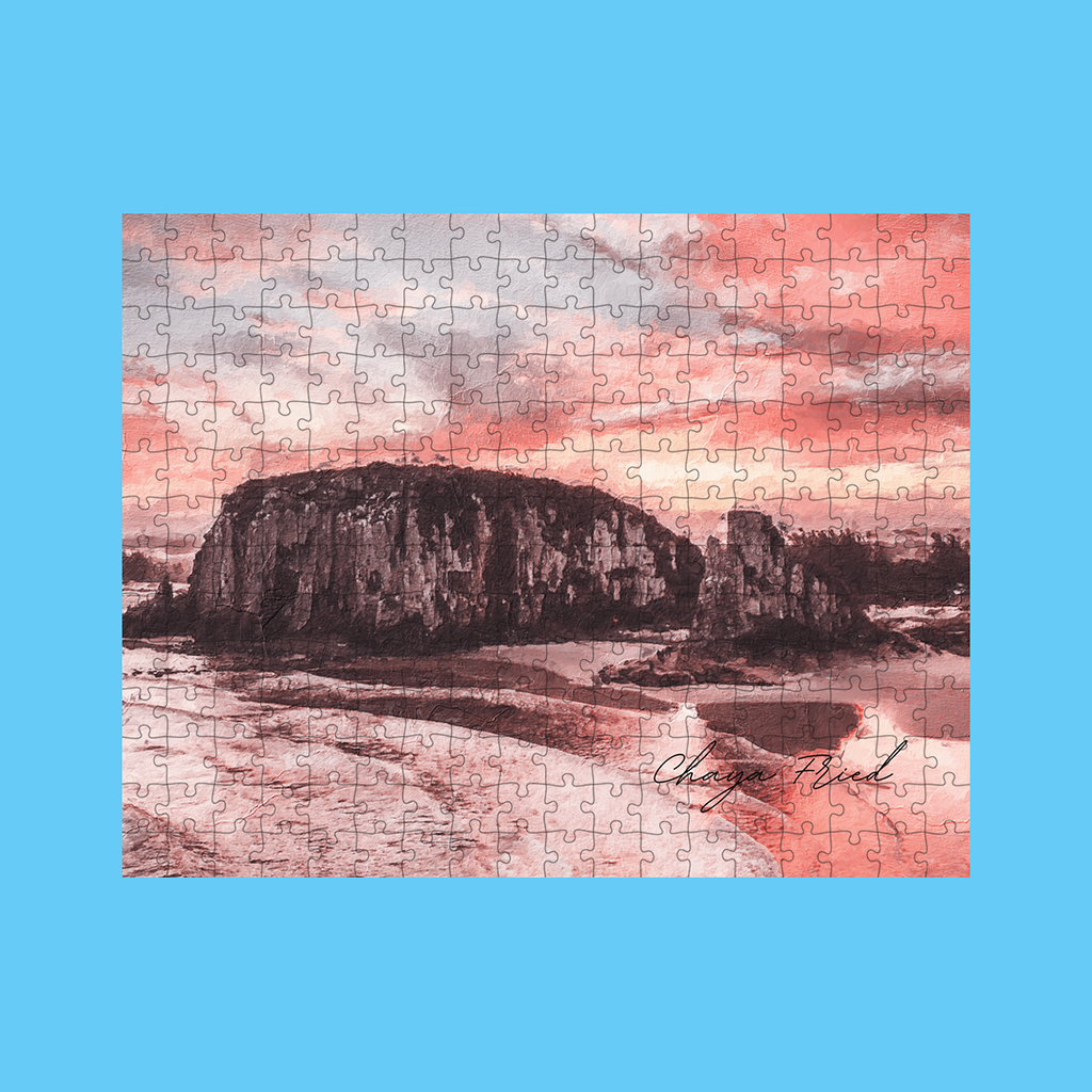 Red Mountain Custom Signature Puzzle - NAMEBITZ