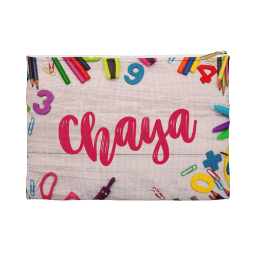 Numbers Pencil Case (See Coordinating Backpack) - NAMEBITZ