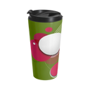 Circles Travel Mug in Green - NAMEBITZ