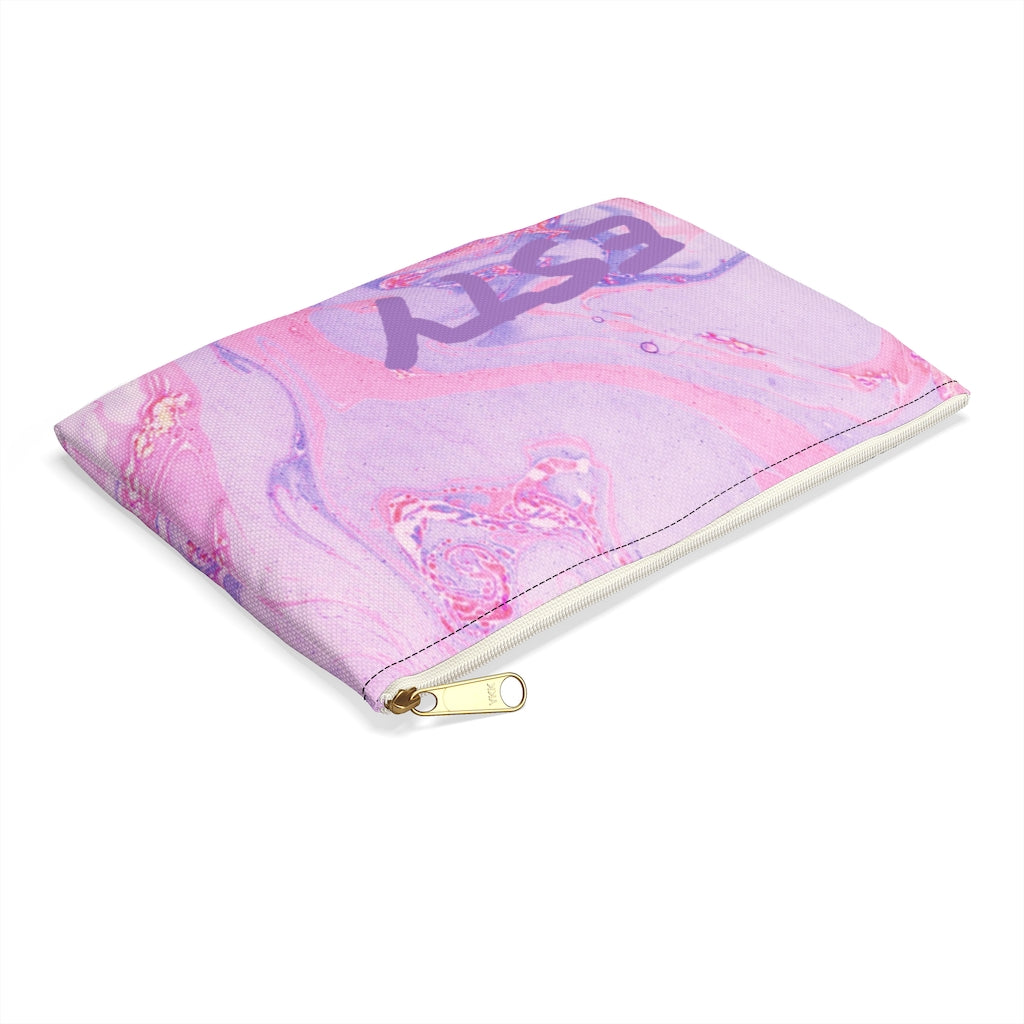 Pink Marble Pencil Case - NAMEBITZ
