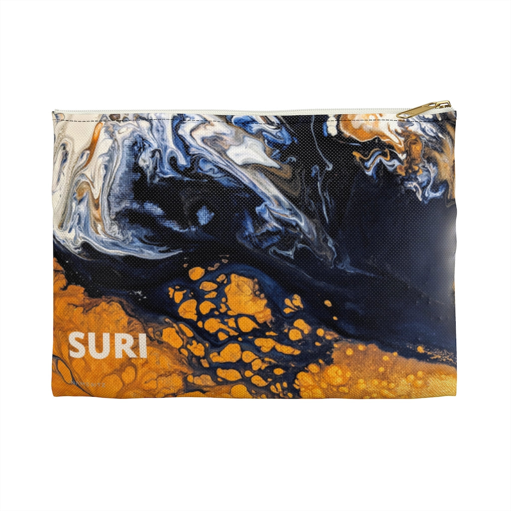 Dark Marble Pencil Case - NAMEBITZ