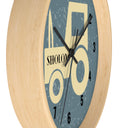 Tractor Wall Clock in Grey/Black - NAMEBITZ