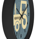 Tractor Wall Clock in Grey/Black - NAMEBITZ