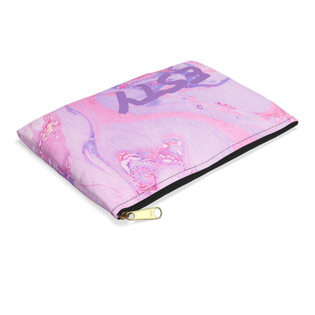 Pink Marble Pencil Case - NAMEBITZ