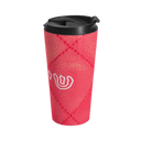 Leather Look Travel Mug (All Stainless Steel) - NAMEBITZ