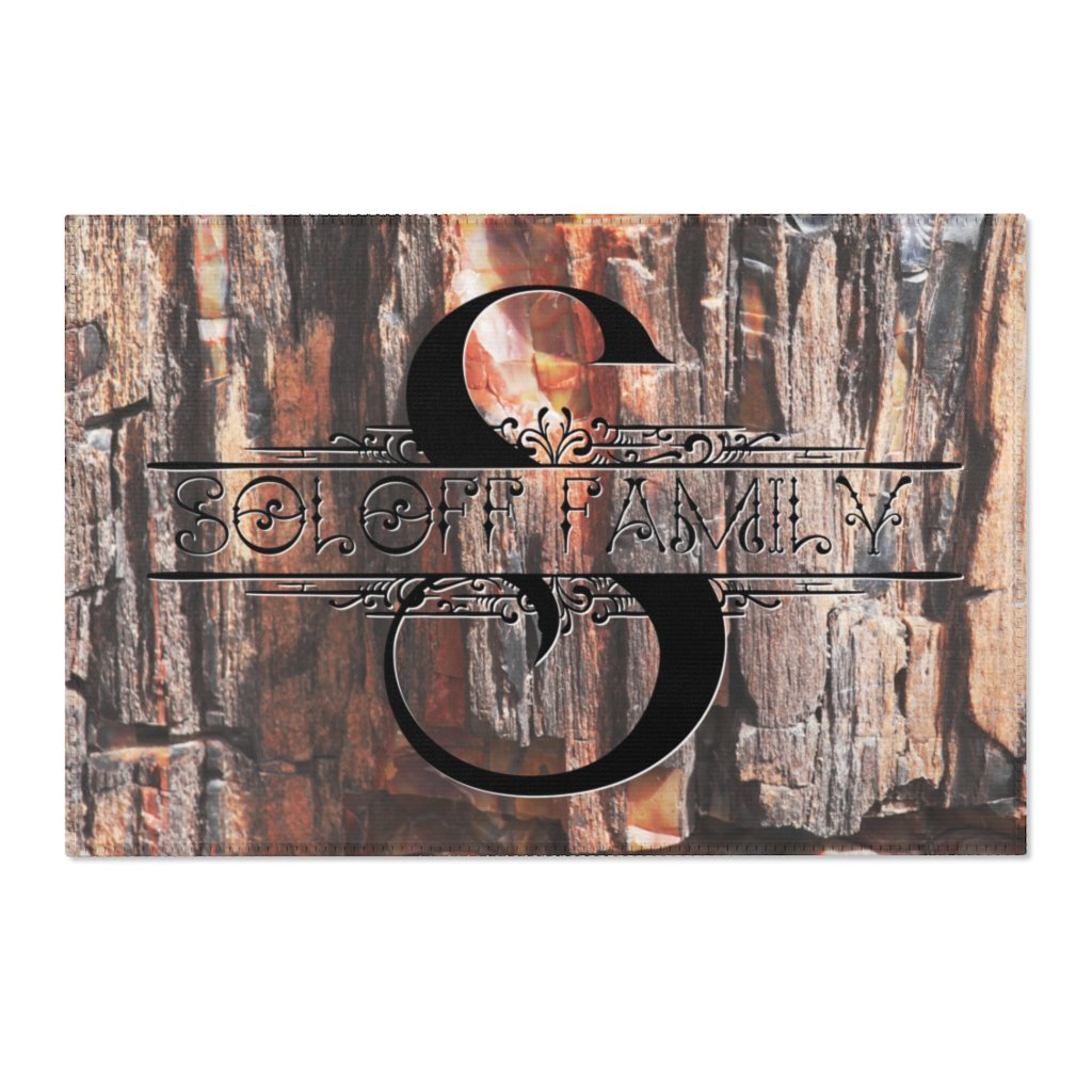 Monogram Welcome Mat - NAMEBITZ