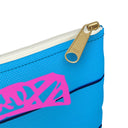 Blue Pencil Case with Pink Initial (See Coordinating Backpack) - NAMEBITZ