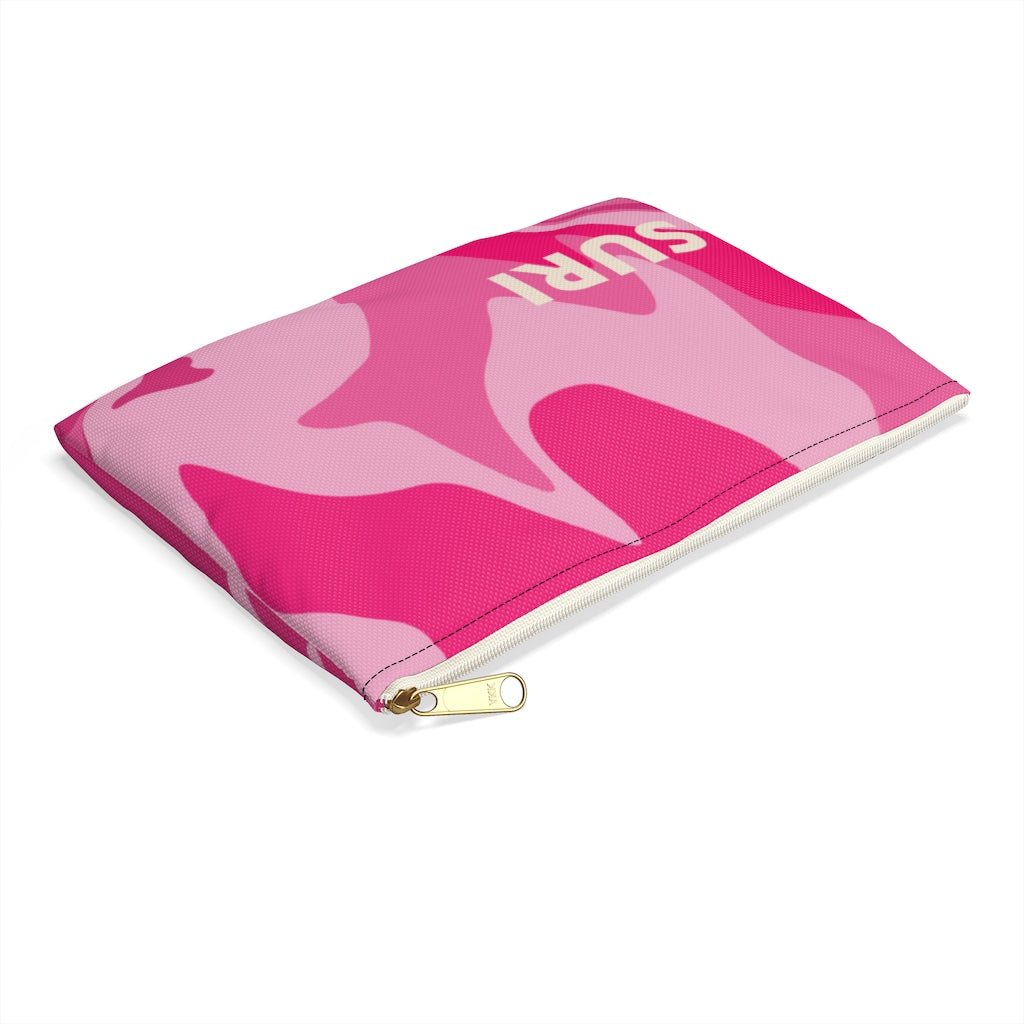 Pink Print Pencil Case - NAMEBITZ