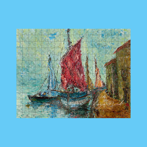 Boat Dock Custom Signature Puzzle